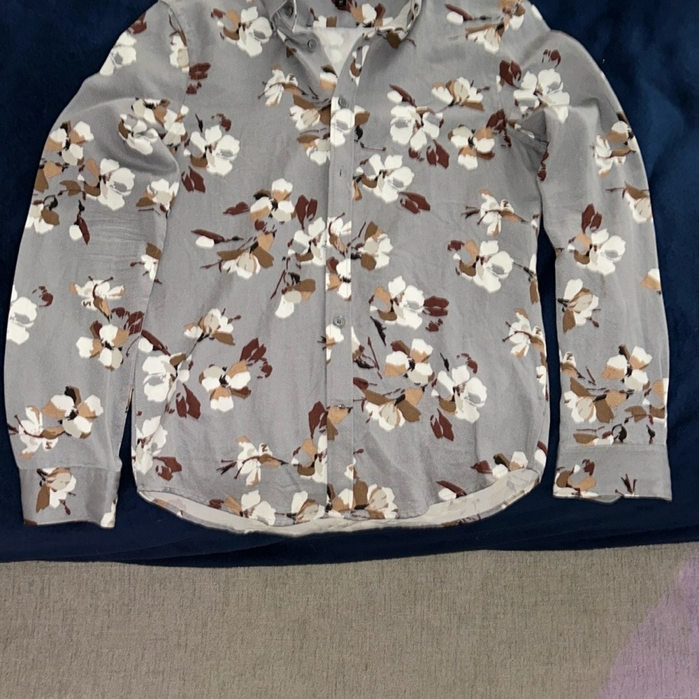 Floral Button-Up Shirt